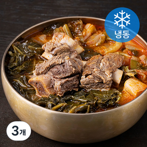 사미헌 얼큰 우거지 갈비탕 (냉동), 780g, 3개