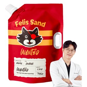 닥터펠리스 고양이 원티드 샌드 벤토나이트, 8.3kg, 1개, 무향