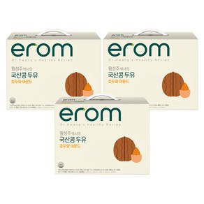 이롬 황성주 박사의 국산콩 두유 호두와 아몬드, 190ml, 72개