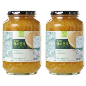 초록원 꿀레몬차, 2kg, 1개입, 2개