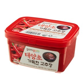 곰곰 태양초 가득한 고추장, 1kg, 1개