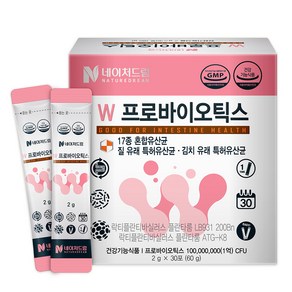 네이처드림 W프로바이오틱스 질건강 유산균 30p, 60g, 1개