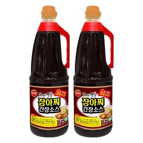 진미 잘되는맛집 장아찌 간장소스, 1.8kg, 2개