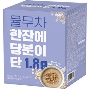 알티스트 한잔에 당분이 단 1.8g 율무차, 15g, 10개입, 1개