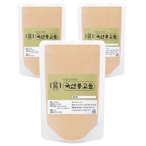 산촌마을 국산 콩고물, 100g, 3개