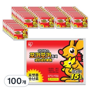 아이리스 포켓용 캥거루 핫팩 포카포카 80g