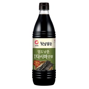 햇살담은 염도낮춘 발효 다시마 간장, 1개, 840ml