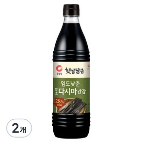 햇살담은 염도낮춘 발효 다시마 간장, 2개, 840ml