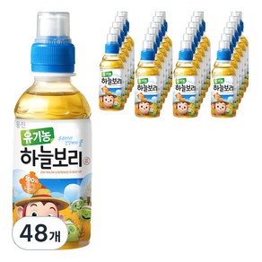 웅진 유기농 하늘보리차, 보리차, 200ml, 48개