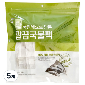 해심 깔끔 국물팩 10p, 150g, 5개