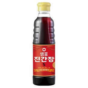 샘표 진간장 S, 500ml, 1개