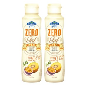 폰타나 저칼로리 저당 무지방 골드키위 샐러드드레싱, 230g, 2개