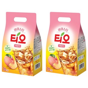 동서티오 아이스티 복숭아맛, 13g, 70개입, 2개