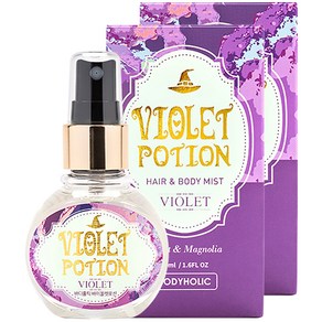 바디홀릭 바이올렛포션 바디미스트, 50ml, 2개