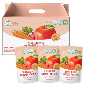 유기농마루 갈아만든 ABC 주스, 100ml, 30개