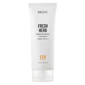 네시픽 프레쉬 허브 오리진 선 블록 SPF50+ PA++++, 50ml, 1개