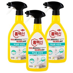 홈백신 욕실용 세정제, 600ml, 3개