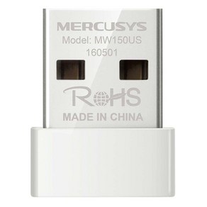 머큐시스 150Mbps 무선 나노 USB 랜카드, MW150US, 1개