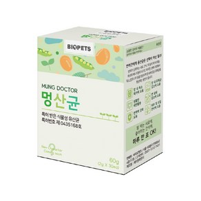 바이오펫츠 강아지 영양제, 장건강/유산균, 60g, 1개