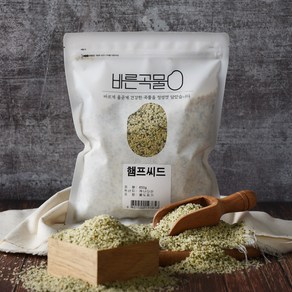 바른곡물 햄프씨드, 650g, 1개