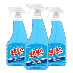 윈덱스 스프레이 유리세정제, 500ml, 3개