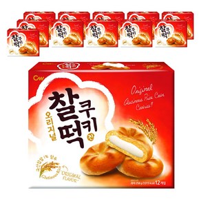 청우식품 찰떡쿠키 오리지날 12p, 258g, 12개