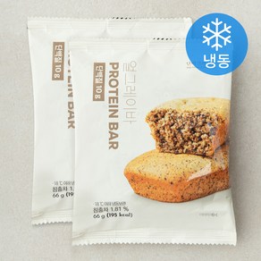 단백질과자점 얼그레이바 빵 (냉동), 66g, 2개