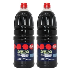 식자재왕 우동쯔유, 1.75L, 2개