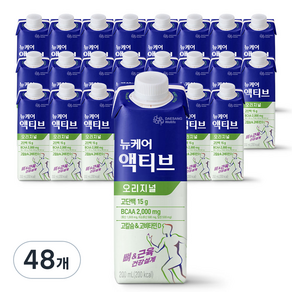 뉴케어 액티브 오리지널, 200ml, 48개