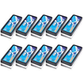 아스트 화이트보드 지우개 5겹 10p, 혼합색상