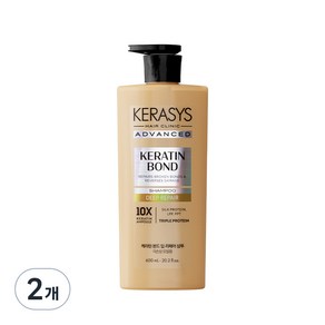 케라시스 케라틴 본드 딥 리페어 샴푸, 600ml, 2개