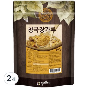 컬러푸드 국산 청국장 가루, 500g, 2개