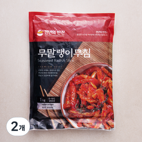 천년의반찬 무말랭이 무침, 1kg, 2개