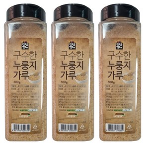 미드움애 구수한 누룽지 가루, 500g, 3개