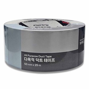 쓰리엠 다목적 덕트 테이프 은색 50mm x 25m, 1개