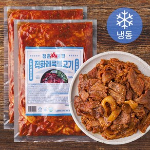 청춘불판 직화 제육 불고기 (냉동), 350g, 2개