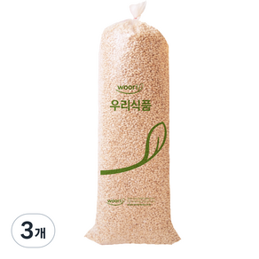 우리식품 현미튀밥, 1kg, 3개