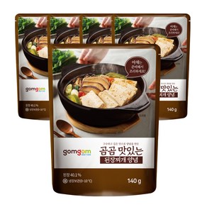 곰곰 맛있는 된장찌개 양념, 5개, 140g