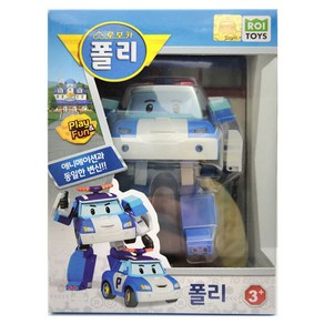 로이토이즈 로보카폴리 변신로봇, 혼합색상, 1개