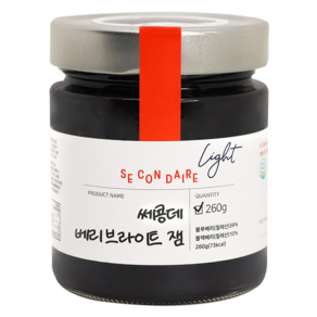 쎄콩데 저칼로리 Light 베리 브라이트 잼