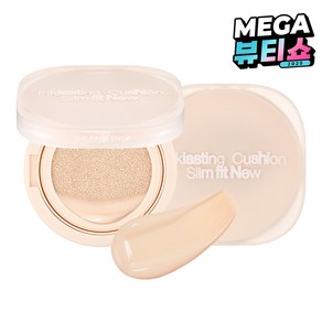 더페이스샵 잉크래스팅 슬림핏 뉴 쿠션 12g, [단품] V201 애프리콧 베이지, 1개