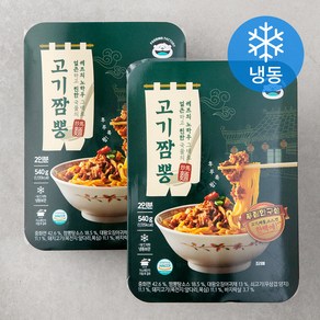 푸딩팩토리 고기짬뽕 1~2인분 (냉동), 540g, 2개