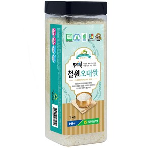 김화농협 GAP인증 두루웰 철원오대쌀 백미, 상등급, 1kg, 1개