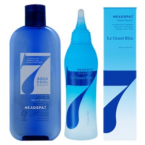 헤드스파7 그랑블루 헤어트리트먼트 215ml + 헤드스파7 아쿠아 쿨샴푸 300ml, 1개