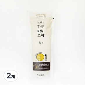 바비조아 강황찰보리, 1kg, 2개