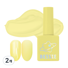 베씨 Y2K COSMIC 컬렉션 젤네일, S29 하이틴 레몬, 11ml, 2개