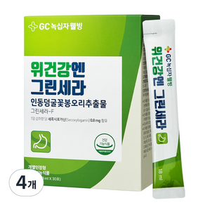 GC녹십자웰빙 위건강엔 그린세라, 540ml, 4개