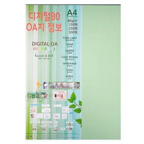 종이문화 디지털80 OA지 13 에메랄드