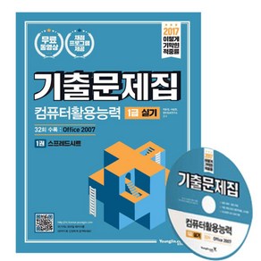 2017 이기적 in 컴퓨터활용능력 1급 실기 기출문제집, 영진닷컴