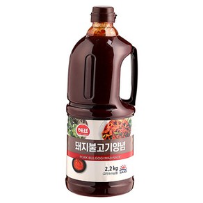 해표 돼지불고기 양념, 2.2kg, 1개